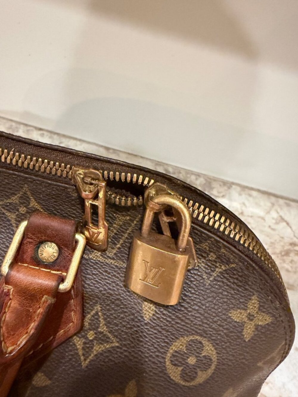 Louis Vuitton vintage Alma PM model M51130 Monogram Canvas Size Medium - Picture 3 of 11